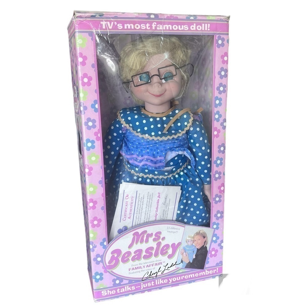VTG Auth Talking Mrs Beasley  DOLL RARE! Collectible Family Affair Ladd 2000